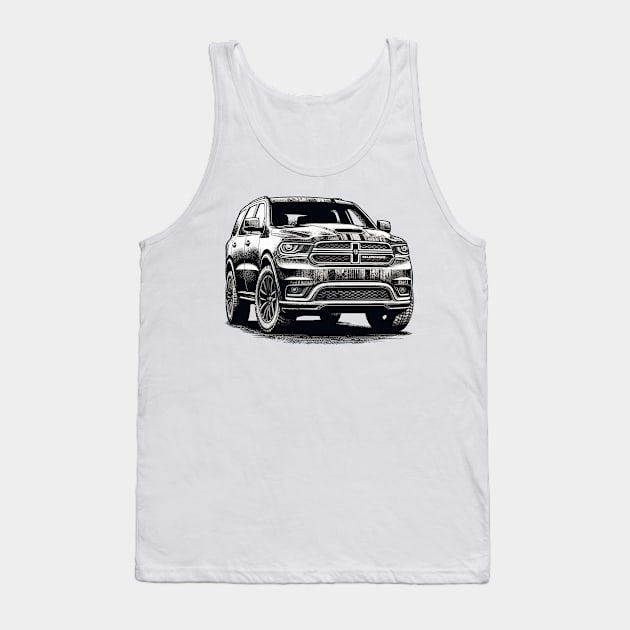 Dodge Durango Tank Top by Vehicles-Art